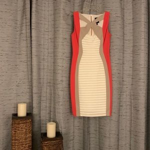 JAX form fitting dress